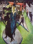 Ernst Ludwig Kirchner Potsdamer Platz France oil painting artist